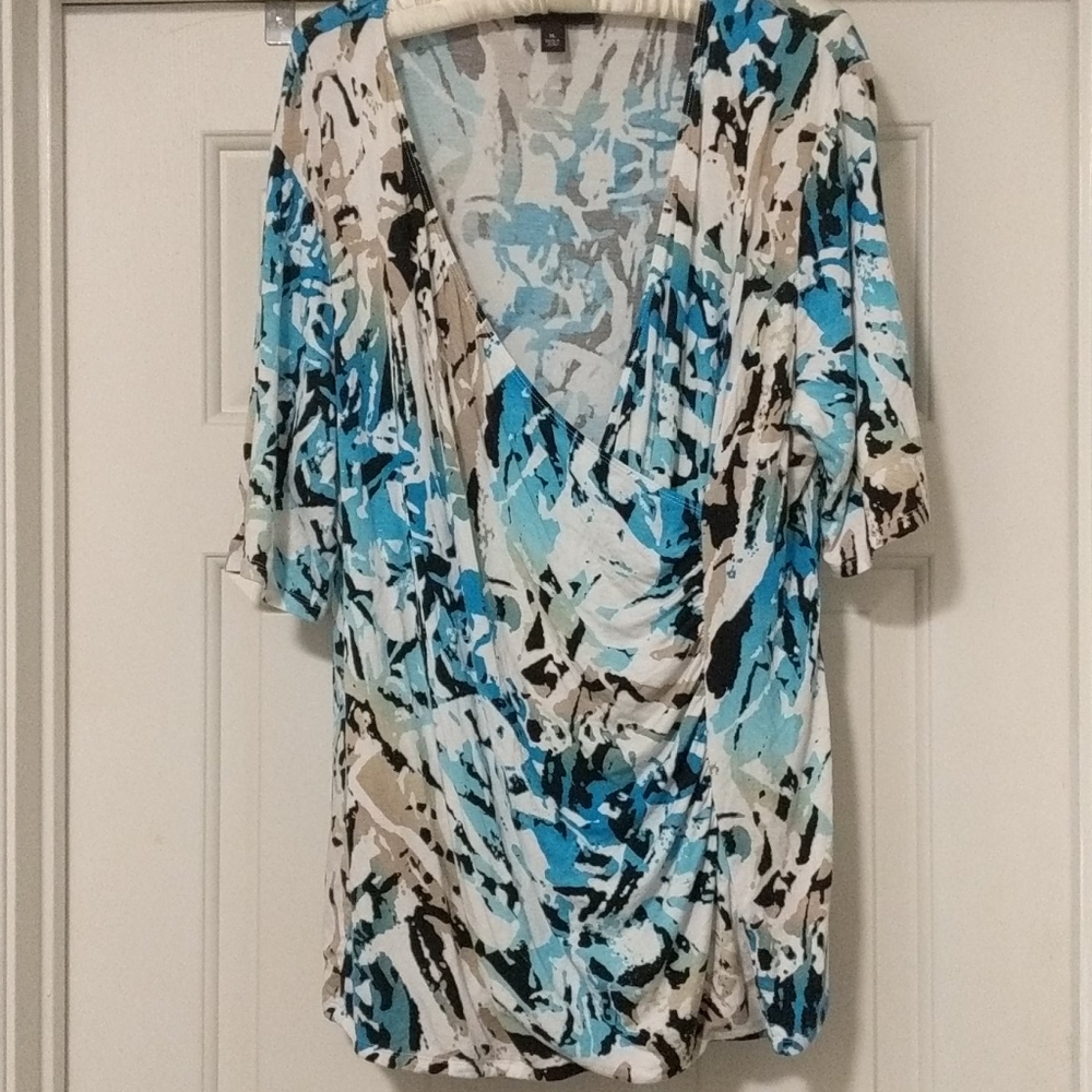 Soft Side Cinched Blouse